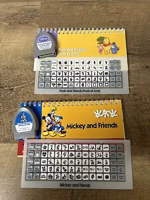 Cricut Cartridge W/keypads & Books **mickey Mouse & Pooh Working** • $27.90