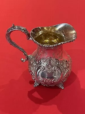 Antique James Dixon & Son Sheffield Silver Plated Milk Jug No.8838 • £0.99