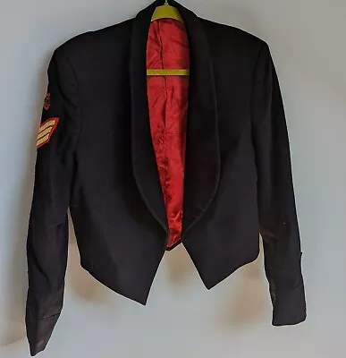 Genuine Vintage British Army Sergeant's Mess Dress Jacket With Chevrons And... • £140