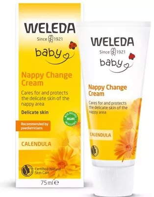 Weleda Baby Calendula Nappy Cream 75ml (Pack Of 1) • £7.99