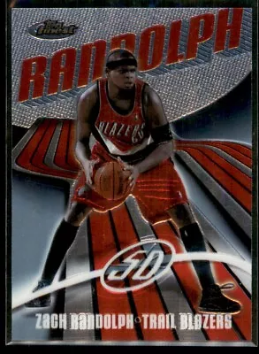 2003-04 Topps Finest Zach Randolph Portland Trail Blazers #1 • $1