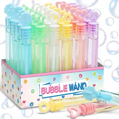 Bubble Party Favors For Kid 30 Pack Mini Bubbles Bulk With Display Box Pastel • $15.16