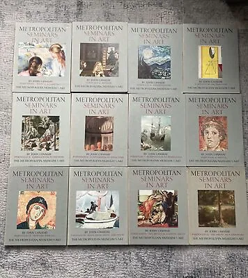 Metropolitan Seminars In Art Set Portfolio 1-12 Museum W 144 Prints 1958-59 USA • $24.74