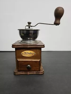 Mr. Dudley International Coffee Grinder Hand Crank Antique Reproduction Vintage  • $16.49