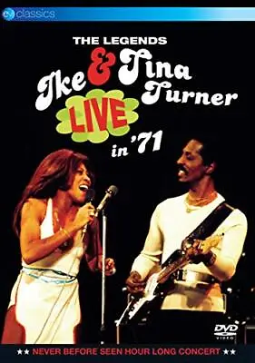 Ike & Tina Turner - The Legends Live In '71 [DVD] [2009] - DVD  NMVG The Cheap • £4.19