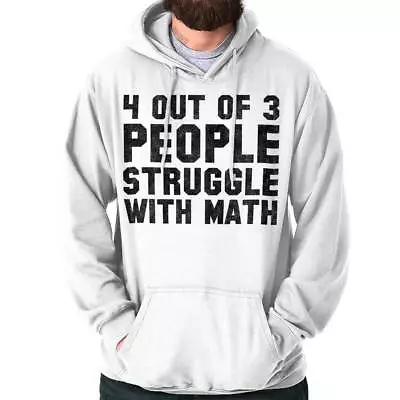 Funny Math Jokes School Teacher Joke Nerdy Hoodie Hooded Sweatshirt Men Women • $29.99