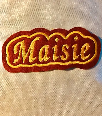 Personalised Embroidered Name Patch Badge • £2.30