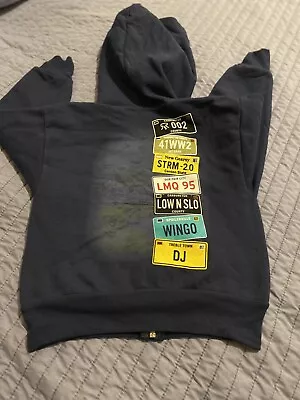 £20.63 • Buy Walt Disney Worl Disneyland Cars Land Blue Hoodie Toddler Size XS