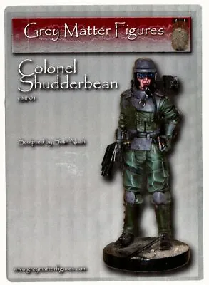 £25.95 • Buy Grey Matter Figures Colonel Shudderbean 1/16 Scale 120mm Resin Figure SciFi 