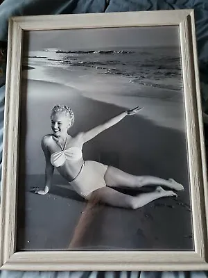 Marilyn Monroe Andre De Dienes BIG Vintage Young Pin-Up Photo Stamped • $3000