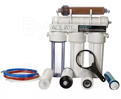£95.90 • Buy 5 Stage Reverse Osmosis Water Filter With Deionization Resin Stage 150GPD RO DI