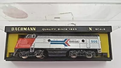 N Gauge Bachmann 4659 Amtrak GP9 Super 8 Wheel Drive Steel Gear Powered Diesel • $48.50