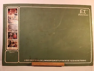 Rare Vintage!! E.T. The Extra Terrestrial ChalkBoard- W Cast  Pics RARE RARE • $45