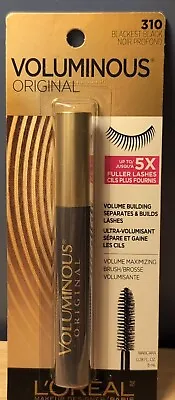 L'oreal Paris Voluminous Original Mascara 310 Blackest Black  • $7.95