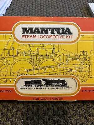 Mantua Steam Loco Kit Pacific Loco & Tender 4-6-2 HO Scale • $125