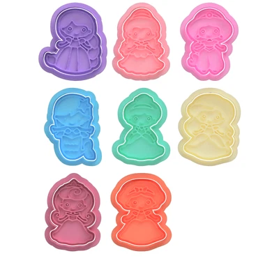 £32.03 • Buy Disney Princess Cookie Cutters Biscuit Fondant Cutter Embosser