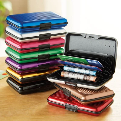 £2.97 • Buy RFID Block Aluminium Credit Card Holder Business Travel Security Wallet Case UK