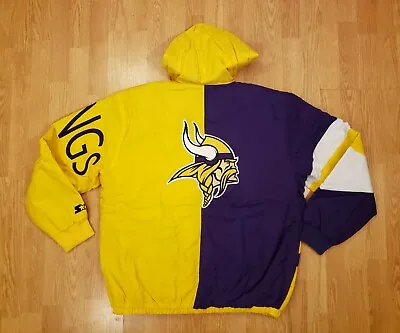 Minnesota Vikings Starter Jacket Vintage 90s Style Mens Size XLarge New XL • $99.99