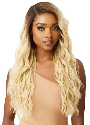 Outre Melted Hairline Synthetic Lace Front Wig - RIA COLOR 2 (DARK BROWN) • $29