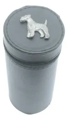 £49.99 • Buy Fox Terrier Peg Position Finder Numbered Cups 1-10 Black Leather 143