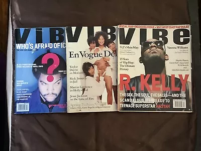 VIBE Magazine (3) 1994 ICE CUBE/EN VOGUE/R. KELLEY • $75