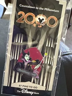 Disney Countdown Millennium 2000 Maleficent 1958-#88 Pin • $7.99