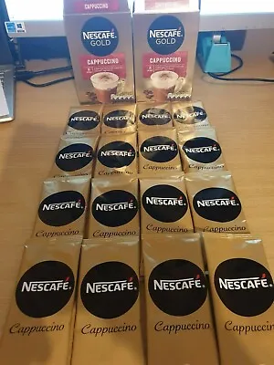 £8.69 • Buy NESCAFE GOLD CAPPUCCINO  16 Sachets/Mugs JUST £8.69 + FREE POSTAGE