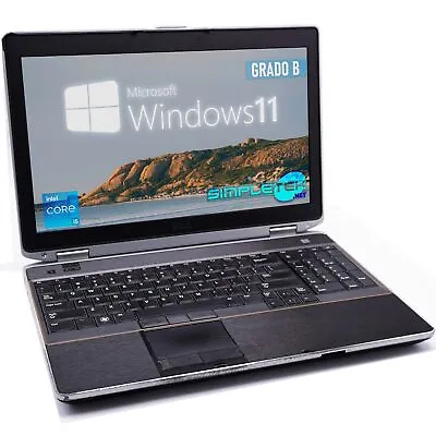 Dell Latitude E6520 I5 156   WIN11 8GB 120GB Laptop Firewire E-Sata HDMI • $685.95