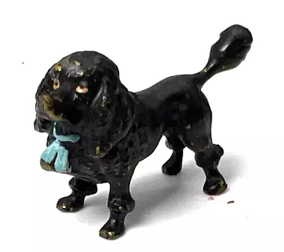 Antique Rare Vienna Cold Painted Bronze  Poodle Dog Group Figure • $110