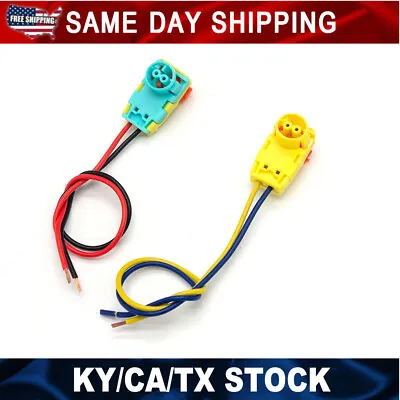 2pcs Clock Spring Plug Wire Connector For Chevy Silverado 1500 Suburban Tahoe US • $5.99