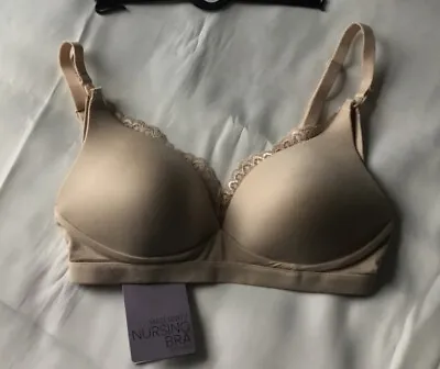 Marks & Spencer Almond Non Wired Maternity Nursing Bra  Size 32c  New With Tags • £11.99
