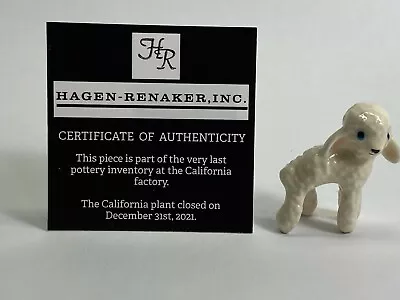 Hagen Renaker #822 351 Wooly Lamb NOS Last Of The Factory Stock Free Shipping • $10.99