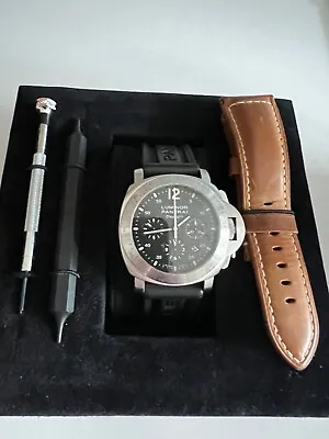 Panerai PAM250 Chronograph With Brand New Silicone Strap • £3800