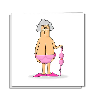 Funny Birthday Card 40th 50th 60th Birthday Wife Mum Female Friend Naughty Rude • £3.29
