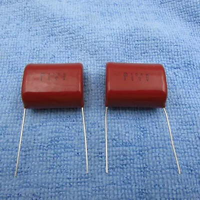 Qty (2) 106K 250V Metalized Polyester Speaker Crossover Film Capacitor 10uF • $7.95