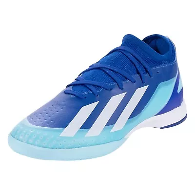 Adidas X Crazyfast 3 Indoor Men's Soccer Football Shoe Messi Blue Cleats #341 • $69.95