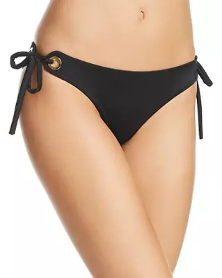 MILLY Vita Italian Solid Swim Grommet Bikini Bottom MSRP $95 Size P # UB4 279 N • $13.28