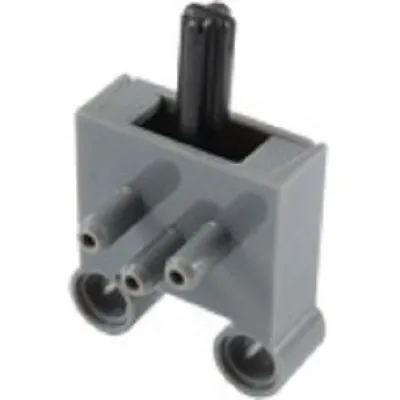 LEGO Dark Bluish Grey Pneumatic Switch With Pin Holes Unimog Mobile Crane NEW • $14.95