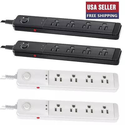 6 Ft Power Strip Surge Protector 4 Outlets Extension Cord Overload Protection • $9.99