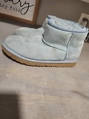 UGG Classic Women's Boot Size 6 Light Blue  • $25