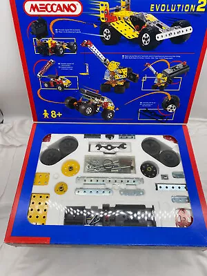 Meccano Evolution 2 Unused New Old Stock 1995 Complete 207 Parts • $55