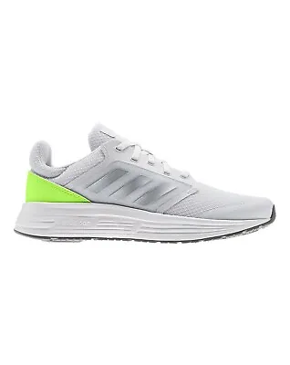 Adidas GALAXY 5 Shoes - White Grey Yellow - Size UK 5 • £28.99