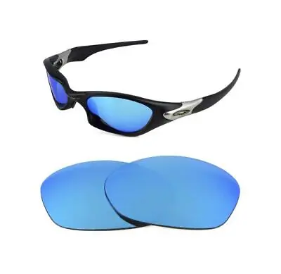 New Polarized Custom Ice Blue Lens For Oakley Vintage Valve Sunglasses • £22.99