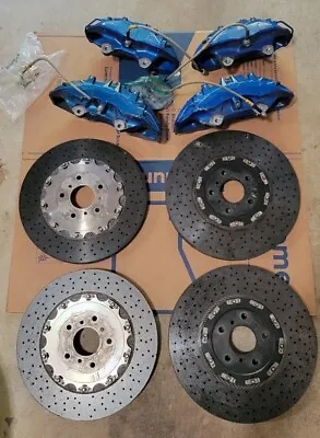 C6 Corvette Z06 ZR1 Brembo Carbon Ceramic Brakes - Calipers Rotors Pads Lines • $6000