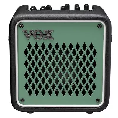 VOX MINI GO 3 3W Olive Green Guitar Amp With Vocoder • $199.99