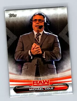 2019 Topps WWE RAW #48 Michael Cole • $3.39