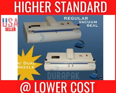$2257.50 • Buy 15  Nozzle Vacuum Sealer With Gas Purge Seal Vacuum Bag Food Preserve Packaging