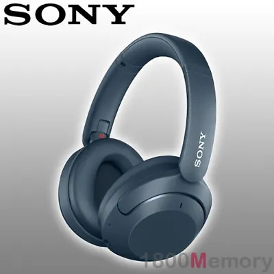 $369 • Buy GENUINE Sony WH-XB910N Wireless Over-Ear Headphones Noise Cancelling Blue