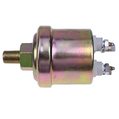 Oil Pressure Sender VDO Type 0-80 Psi 10-180 Ohms W/16 Psi Low Alarm Switch • $15.45
