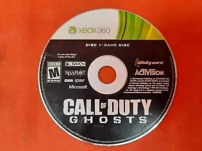 Call Of Duty: Ghosts For Xbox 360 COD Shooter 8365 • $6.26